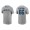 Ryan O'Hearn Men's Kansas City Royals Nike Gray Team Wordmark T-Shirt