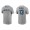 Salvador Perez Men's Kansas City Royals Nike Gray Team Wordmark T-Shirt