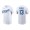 Salvador Perez Men's Kansas City Royals Nike White Team Wordmark T-Shirt