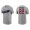 Men's Los Angeles Angels David Fletcher Gray 2021 Little League Classic Wordmark T-Shirt