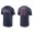 Men's Los Angeles Angels Dylan Bundy Navy Name & Number Nike T-Shirt