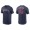 Men's Los Angeles Angels Juan Lagares Navy Name & Number Nike T-Shirt