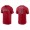 Men's Los Angeles Angels Justin Upton Red Name & Number Nike T-Shirt