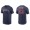 Men's Los Angeles Angels Max Stassi Navy Name & Number Nike T-Shirt
