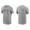 Men's Los Angeles Angels Gray Nike T-Shirt