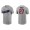 Men's Los Angeles Angels Mike Trout Gray 2021 Little League Classic Wordmark T-Shirt