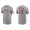 Men's Los Angeles Angels Phil Gosselin Gray Name & Number Nike T-Shirt