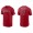 Men's Los Angeles Angels Shohei Ohtani Red Name & Number Nike T-Shirt