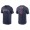 Men's Los Angeles Angels Taylor Ward Navy Name & Number Nike T-Shirt