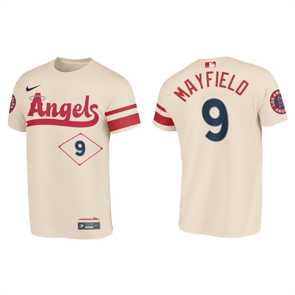 Jack Mayfield Angels Cream 2022 City Connect T-Shirt