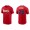 Kurt Suzuki Men's Angels Red 2022 City Connect T-Shirt