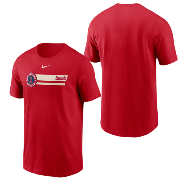 Men's Angels Red 2022 City Connect Graphic T-Shirt