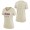 Women's Angels Cream 2022 City Connect Authentic Collection Velocity Performance V-Neck T-Shirt