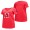 Women's Angels Red 2022 City Connect Plus Size V-Neck T-Shirt