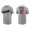 Men's Michael Lorenzen Los Angeles Angels Gray 2021 Little League Classic Wordmark T-Shirt
