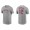 Men's Michael Lorenzen Los Angeles Angels Gray Name & Number Nike T-Shirt