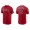 Men's Michael Lorenzen Los Angeles Angels Red Name & Number Nike T-Shirt