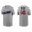 Men's Tyler Wade Los Angeles Angels Gray 2021 Little League Classic Wordmark T-Shirt