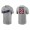 Men's Los Angeles Angels Archie Bradley Gray 2021 Little League Classic Wordmark T-Shirt