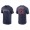 Men's Los Angeles Angels Archie Bradley Navy Name & Number Nike T-Shirt