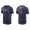 Men's Los Angeles Angels Matt Duffy Navy Name & Number Nike T-Shirt