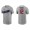 Men's Los Angeles Angels Matt Thaiss Gray 2021 Little League Classic Wordmark T-Shirt