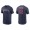 Men's Los Angeles Angels Matt Thaiss Navy Name & Number Nike T-Shirt