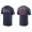 Men's Los Angeles Angels Michael Lorenzen Navy Name & Number Nike T-Shirt