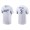 Men's Los Angeles Dodgers Chris Taylor White Name & Number Nike T-Shirt