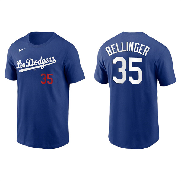 Men's Los Angeles Dodgers Cody Bellinger Royal 2021 City Connect T-Shirt