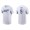 Men's Los Angeles Dodgers Gavin Lux White Name & Number Nike T-Shirt