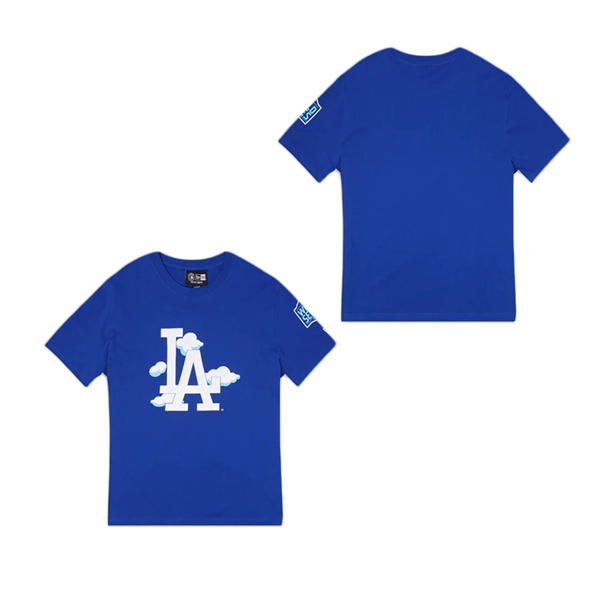 Los Angeles Dodgers Clouds T-Shirt