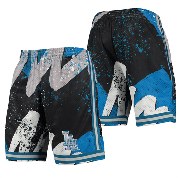 Men's Los Angeles Dodgers Mitchell & Ness Royal Hyper Hoops Shorts