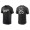 Men's Andrew Heaney Los Angeles Dodgers Black Name & Number Nike T-Shirt