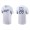 Men's Los Angeles Dodgers Andrew Heaney White Name & Number Nike T-Shirt