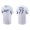 Men's Los Angeles Dodgers James Outman White Name & Number Nike T-Shirt