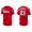Men's Miami Marlins Alex Jackson Red 2021 City Connect Wordmark T-Shirt