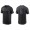 Men's Miami Marlins Jon Berti Black Name & Number Nike T-Shirt