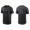 Men's Jesus Aguilar Miami Marlins Black Name & Number Nike T-Shirt