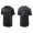 Men's Miami Marlins Erik Gonzalez Black Name & Number Nike T-Shirt