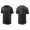 Men's Miami Marlins Miguel Rojas Black Name & Number Nike T-Shirt