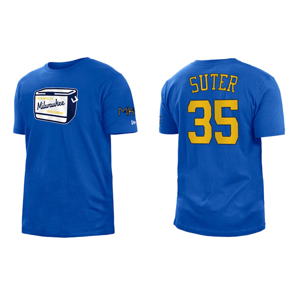 Brent Suter Brewers Royal City Connect T-Shirt