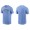 Men's Milwaukee Brewers Light Blue Nike T-Shirt