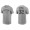 Daniel Norris Men's Milwaukee Brewers Christian Yelich Nike Gray Name & Number T-Shirt