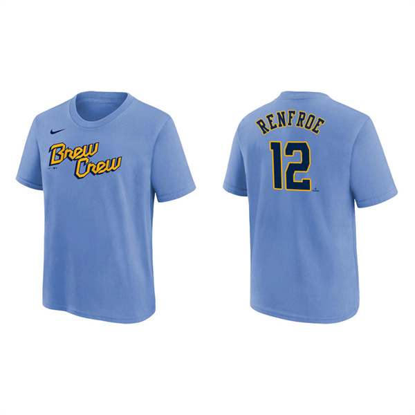 Hunter Renfroe Youth Brewers City Connect T-Shirt