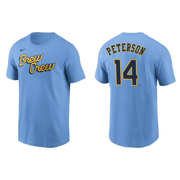 Jace Peterson Brewers City Connect T-Shirt