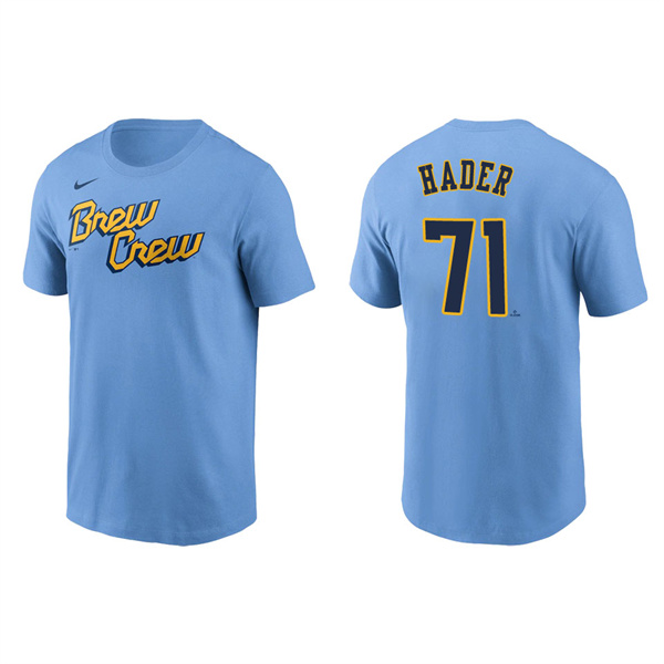 Josh Hader Brewers City Connect T-Shirt