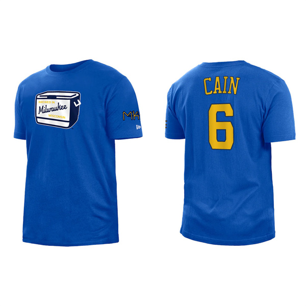 Lorenzo Cain Brewers Royal City Connect T-Shirt