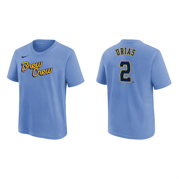 Luis Urias Youth Brewers City Connect T-Shirt