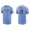 Men's Milwaukee Brewers David Dahl Light Blue Name & Number Nike T-Shirt